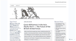 Desktop Screenshot of euroasiasecurityforum.com